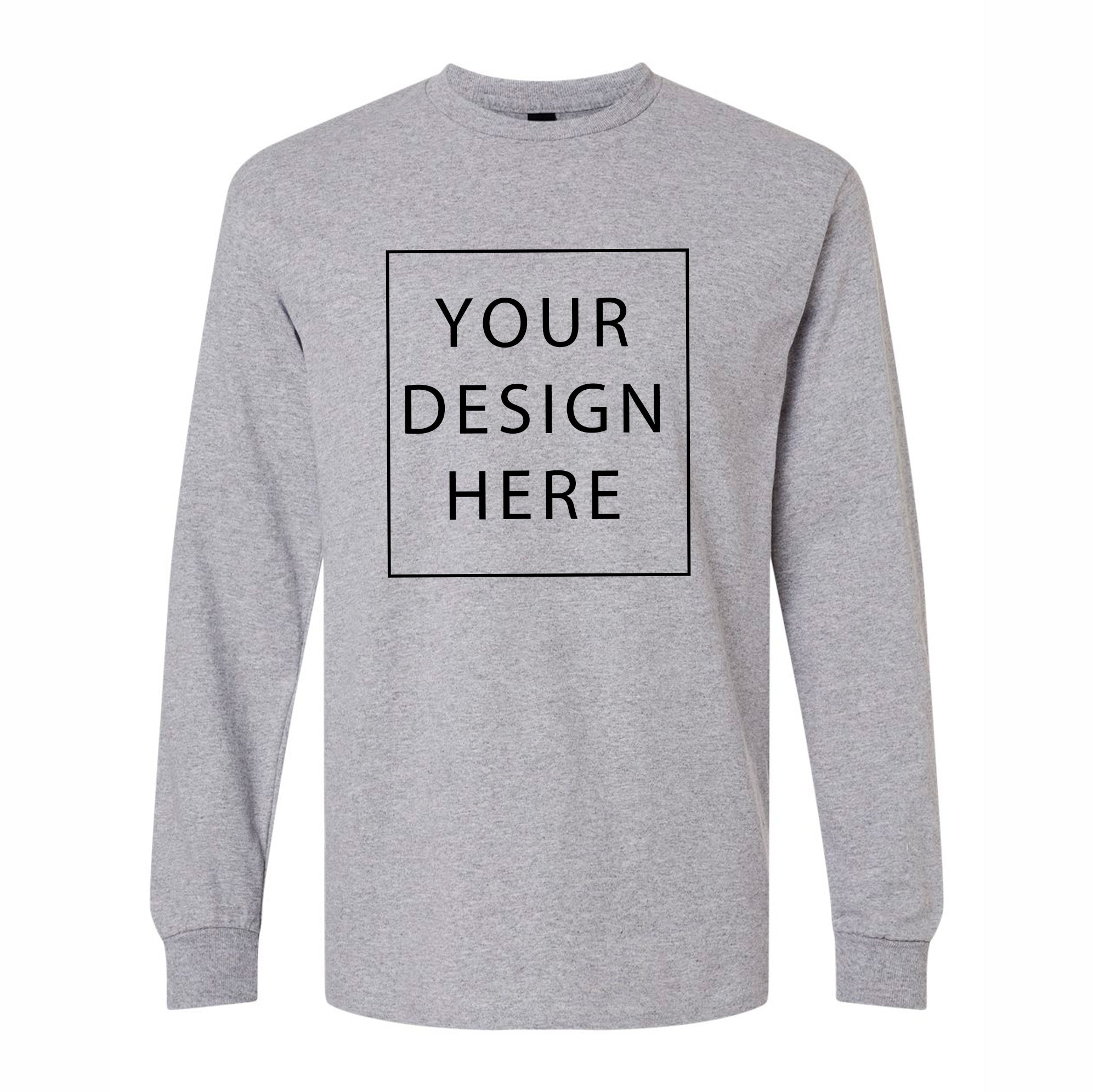 Gildan - Ultra Cotton® Long Sleeve T-Shirt - Front