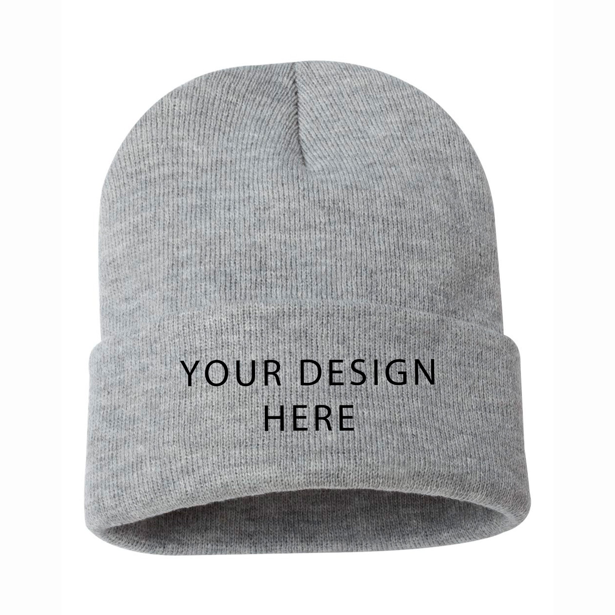 Sportsman - 12" Solid Cuffed Beanie