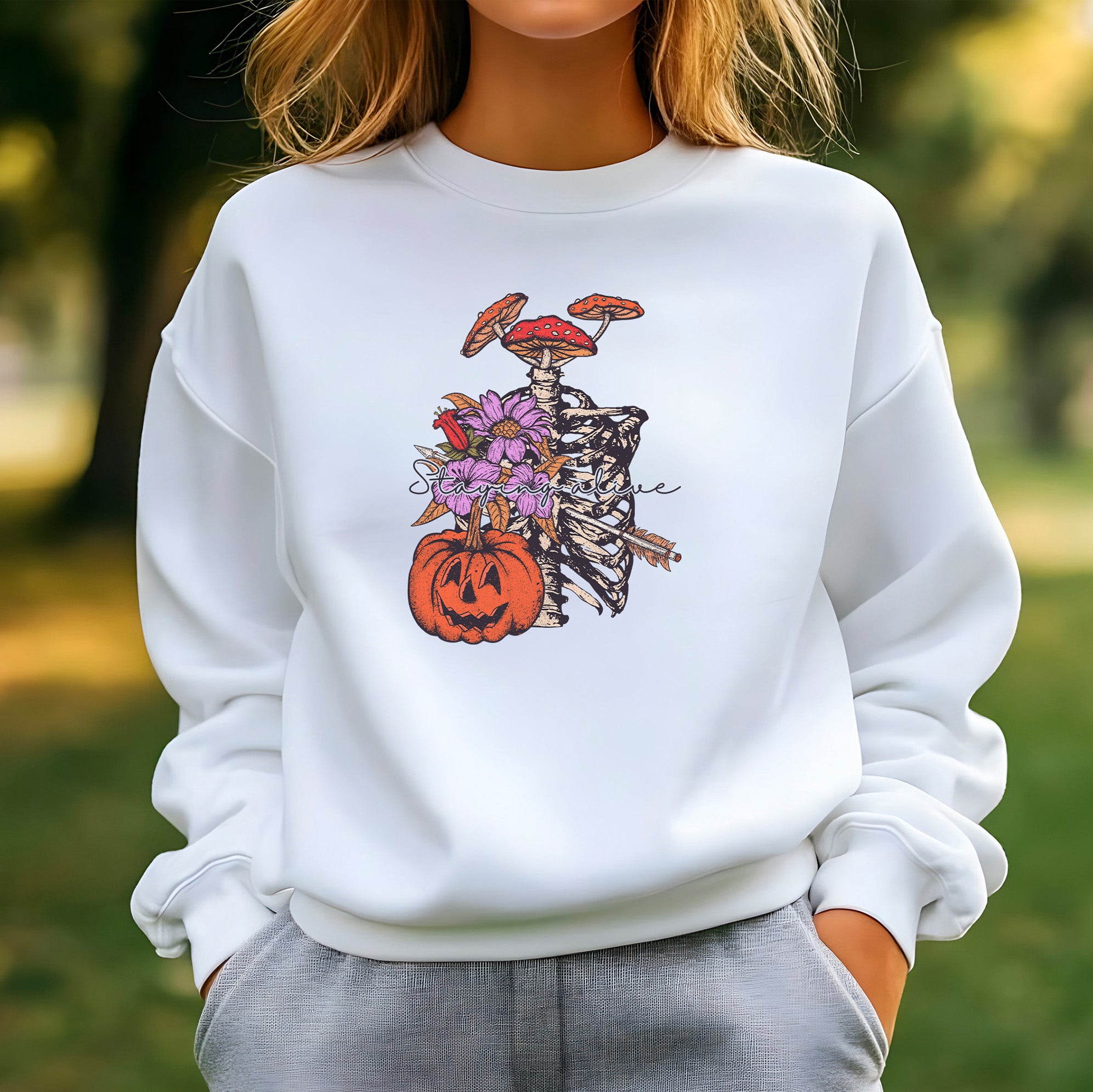 Staying Alive Sweatshirt