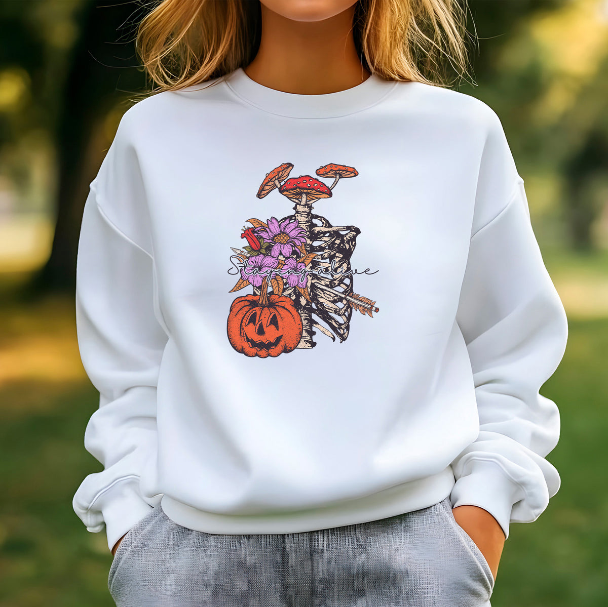 Staying Alive Sweatshirt