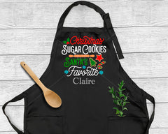 Christmas Sugar Cookies Santa's Favorite Apron