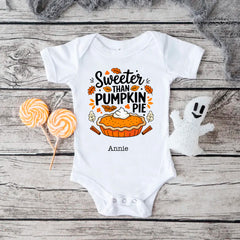 Sweeter Than Pumpkin Pie Baby Bodysuit