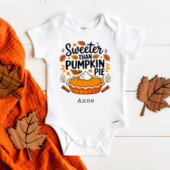 Sweeter Than Pumpkin Pie Baby Bodysuit