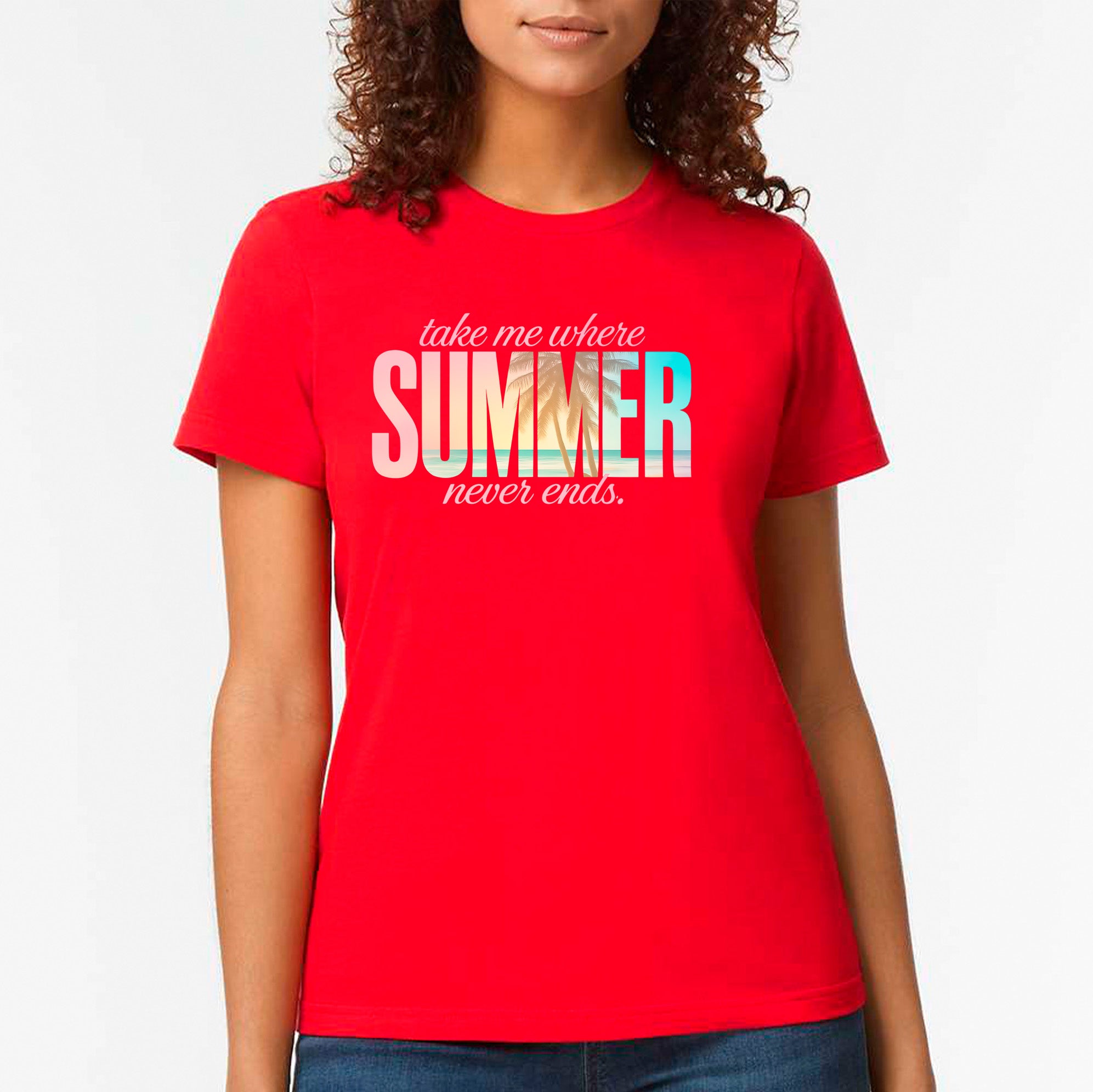 Take Me Where Summer Never Wnds T-shirt