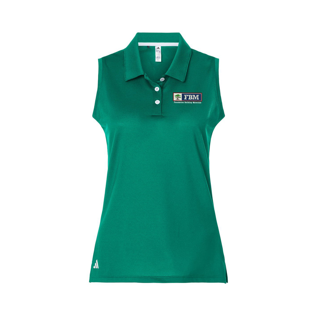 FBM - Adidas Women's Ottoman Sleeveless Polo - A1005