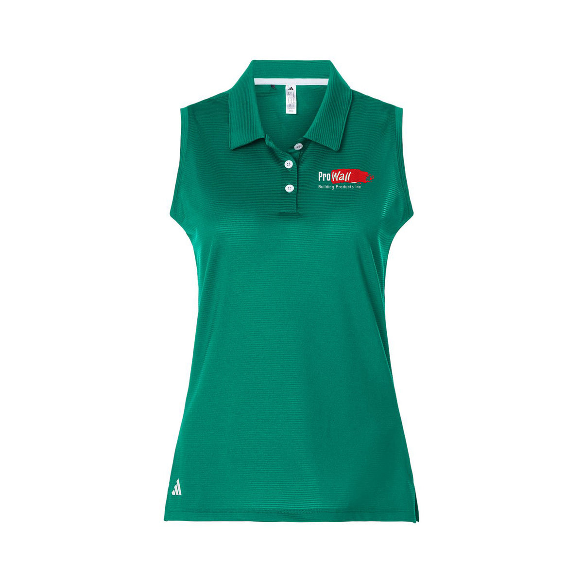 PROWALL - Adidas Women's Ottoman Sleeveless Polo - A1005