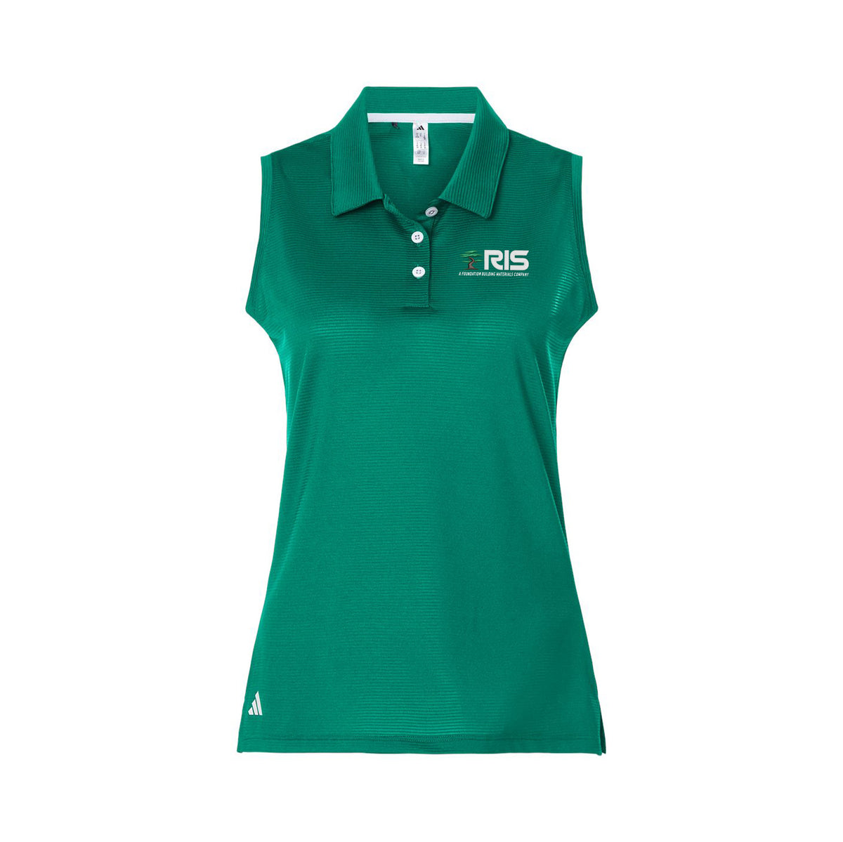 RIS - Adidas Women's Ottoman Sleeveless Polo - A1005