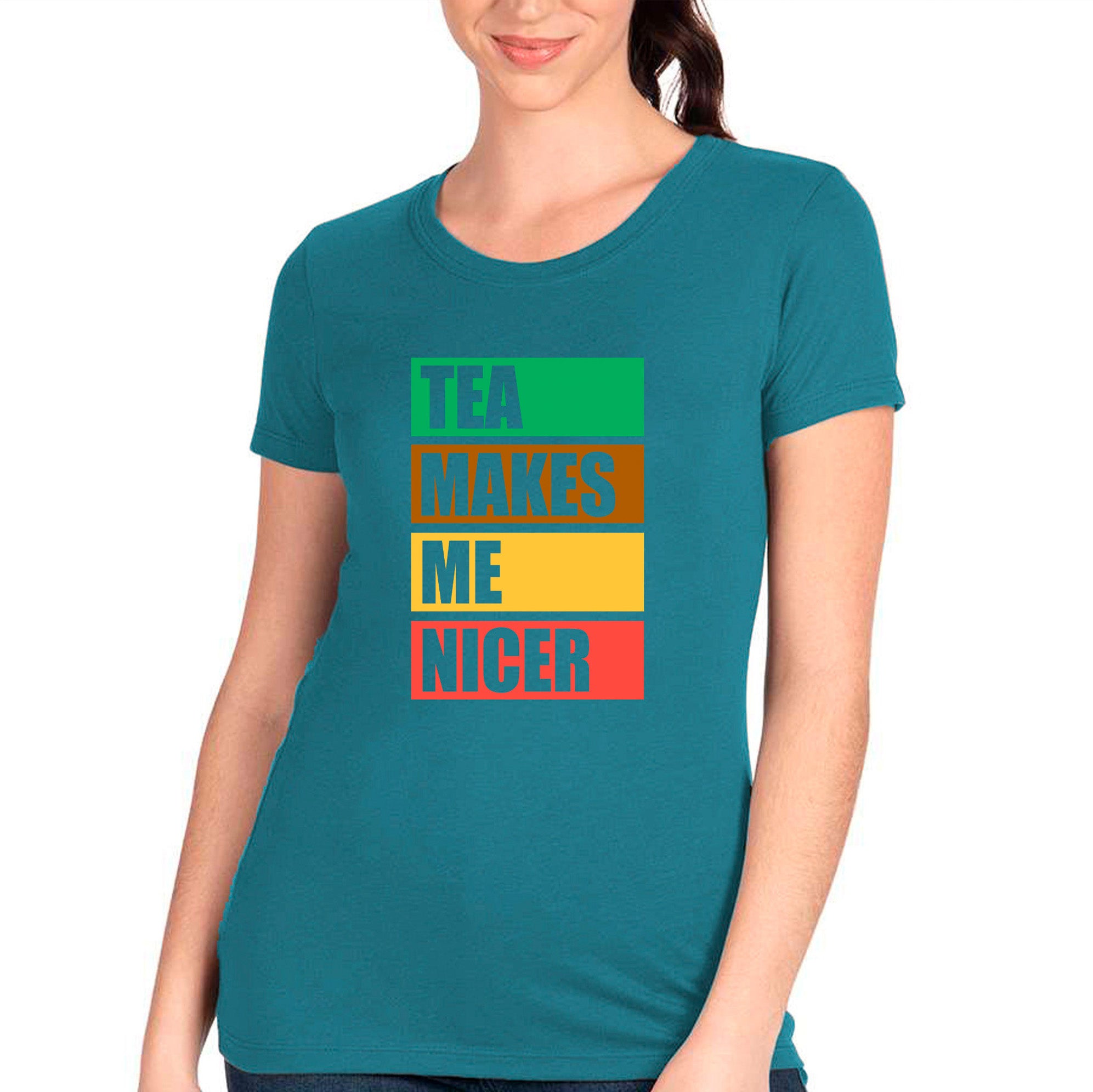 Tea Makes Me Nicer T-shirt