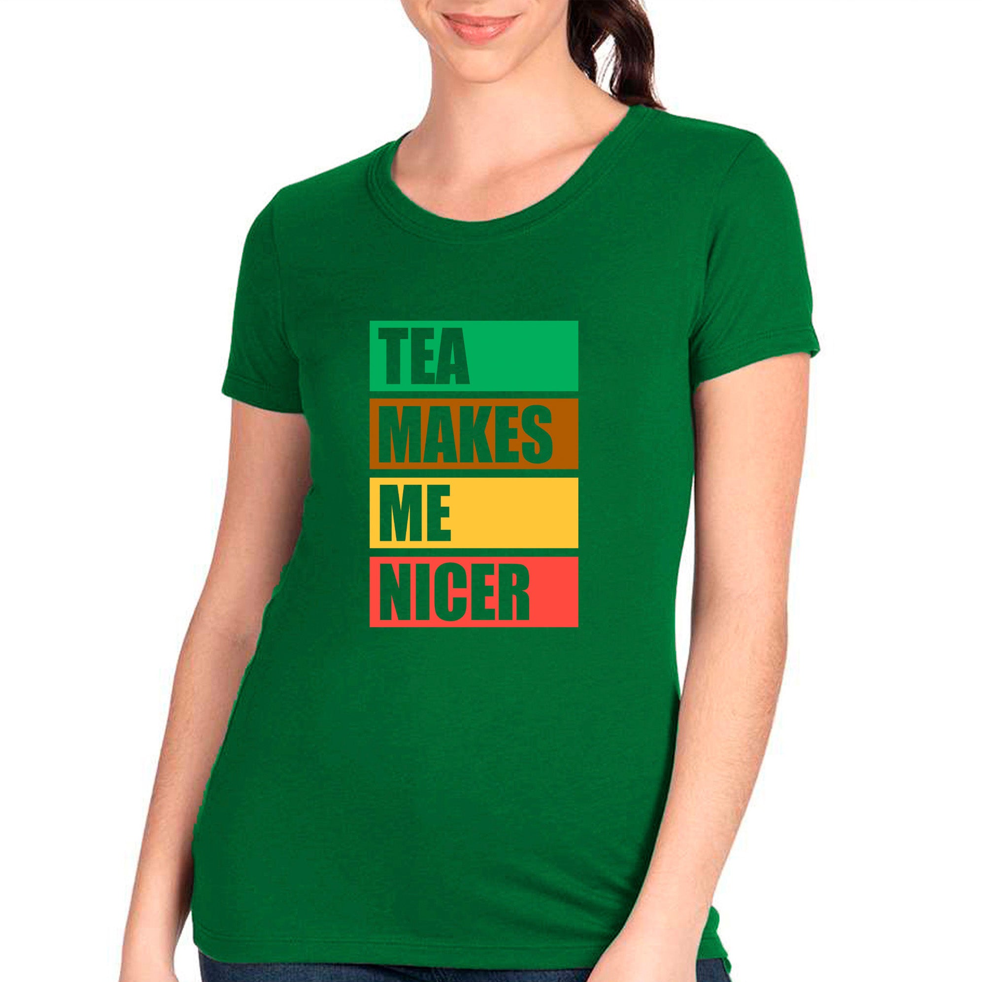 Tea Makes Me Nicer T-shirt