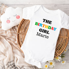 The Birthday Girl Baby Bodysuit