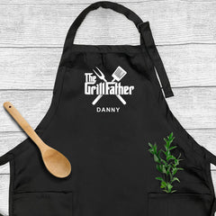 Embroidered The GrillFather Apron