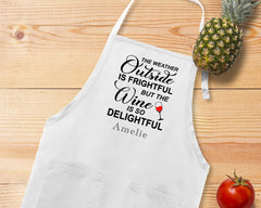 The Weather Outside Is Frightful Apron