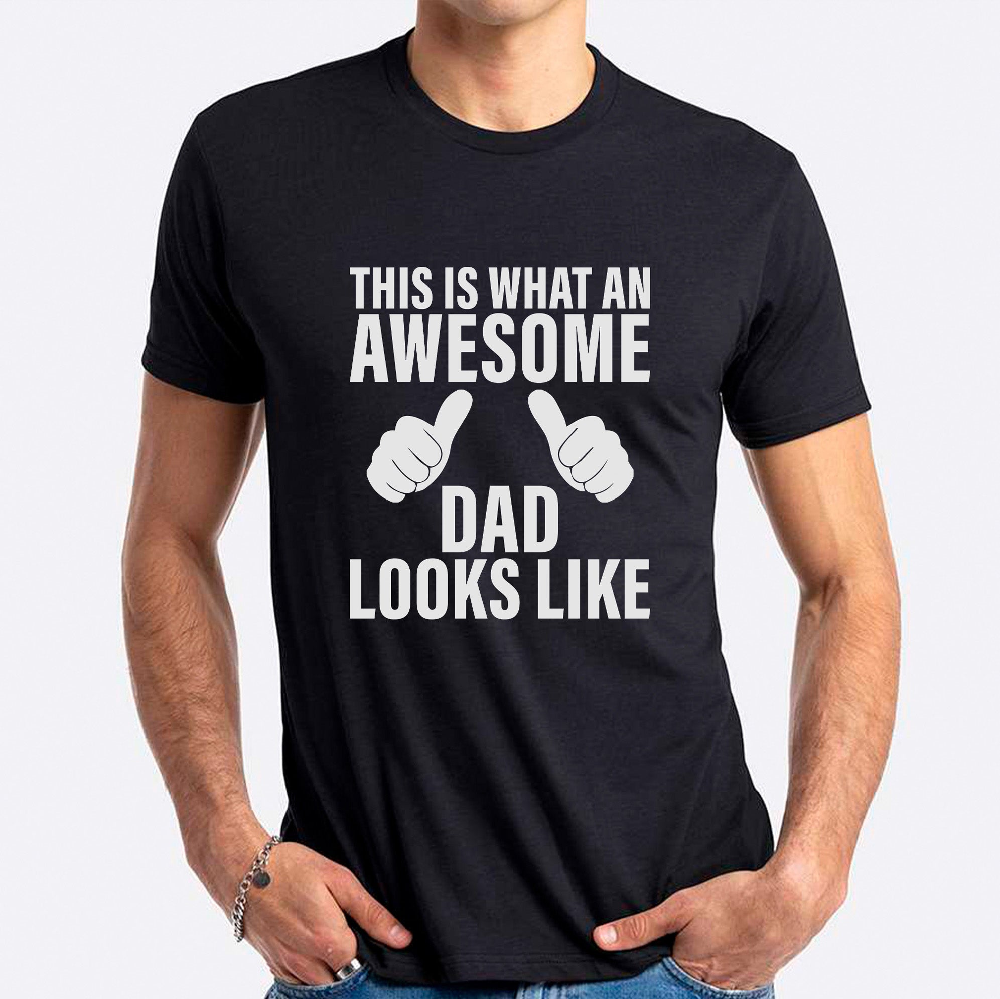 This Is What An Awesome Dad Looks Like T-shirt