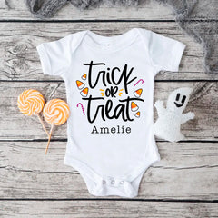 Trick Or Treat Baby Bodysuit