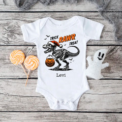 Trick Rawr Treat Baby Bodysuit