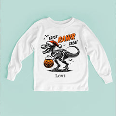 Trick Rawr Treat Baby Bodysuit