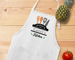 Welcome To  Kitchen Apron