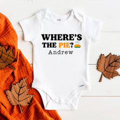 Where's The Pie? Baby Bodysuit