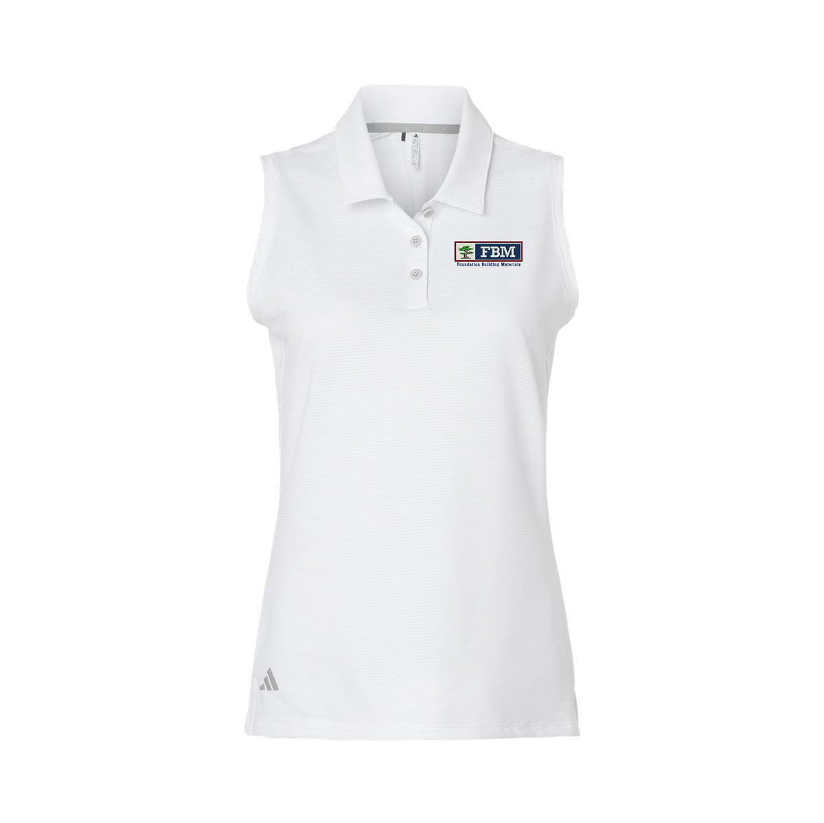 Adidas - Women's Ottoman Sleeveless Polo - A1005