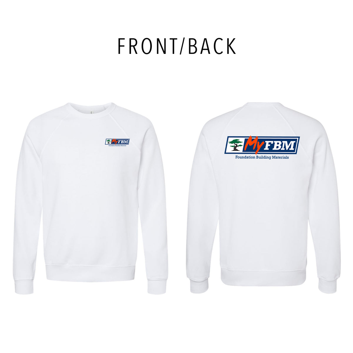 BELLA + CANVAS - Sponge Fleece Raglan Crewneck Sweatshirt - 3901