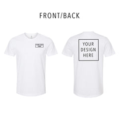 Tultex - Combed Cotton T-Shirt - Front/Back