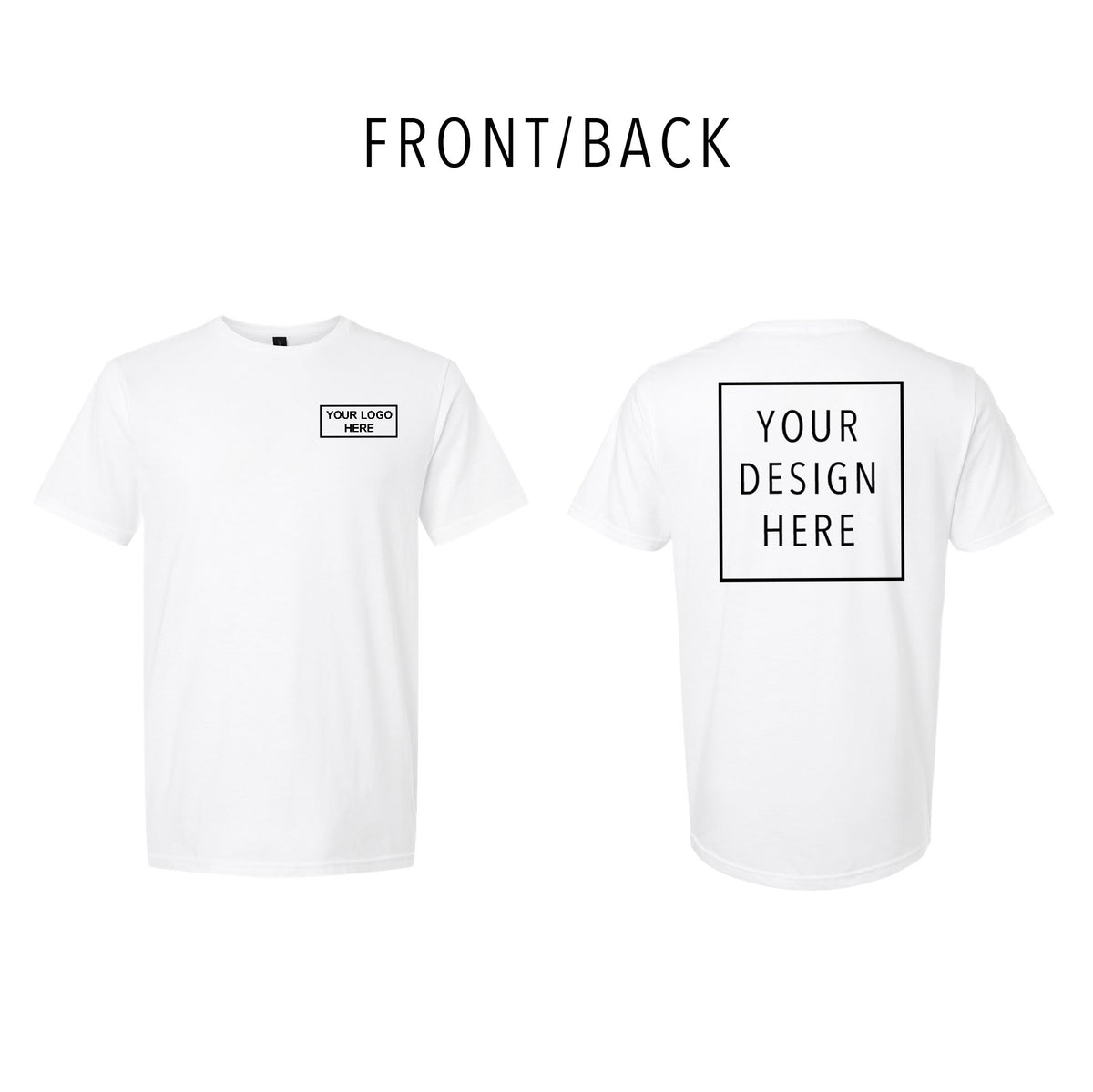 Gildan - Softstyle® T-Shirt - Front/Back