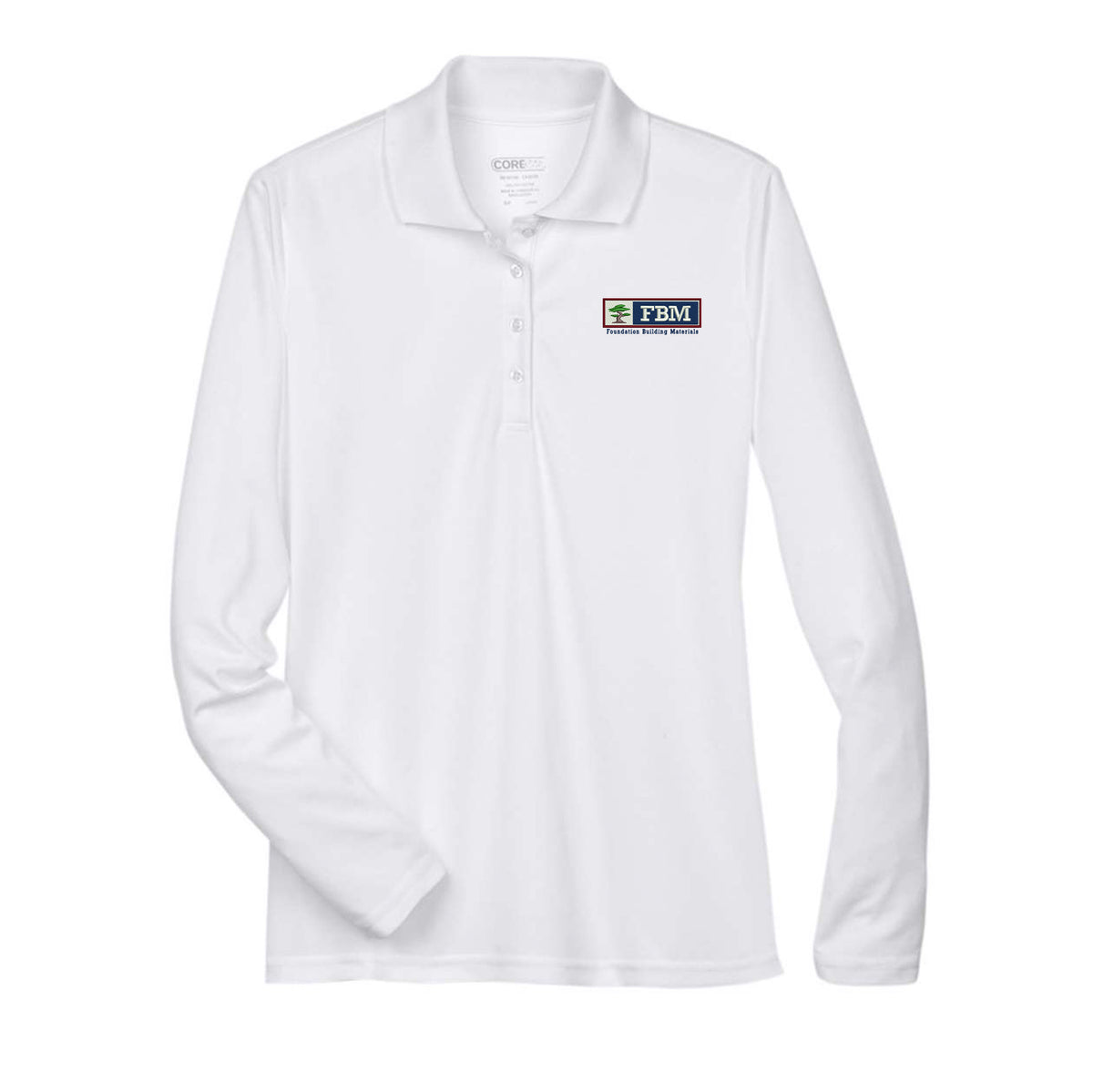 CORE365 Women's Pinnacle Performance Long Sleeve Piqué Polo - 78192