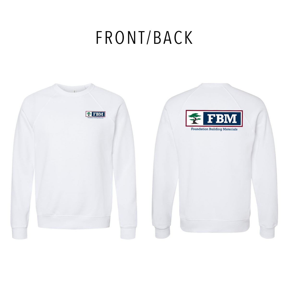 BELLA + CANVAS - Sponge Fleece Raglan Crewneck Sweatshirt - 3901