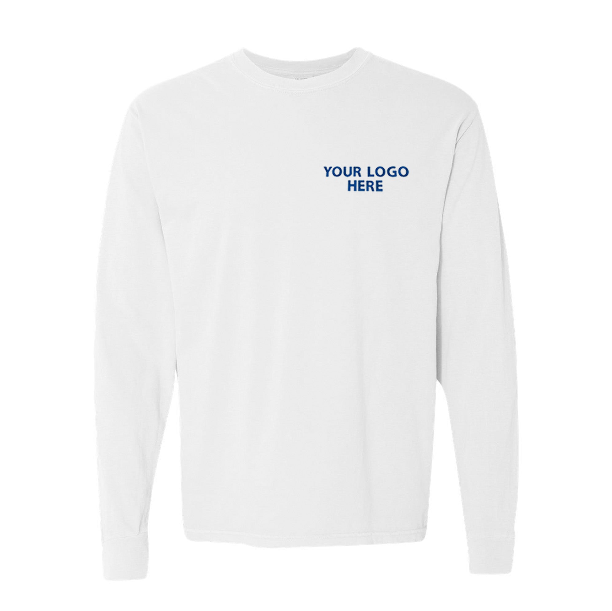 Comfort Colors - Garment-Dyed Heavyweight Long Sleeve T-Shirt - Front