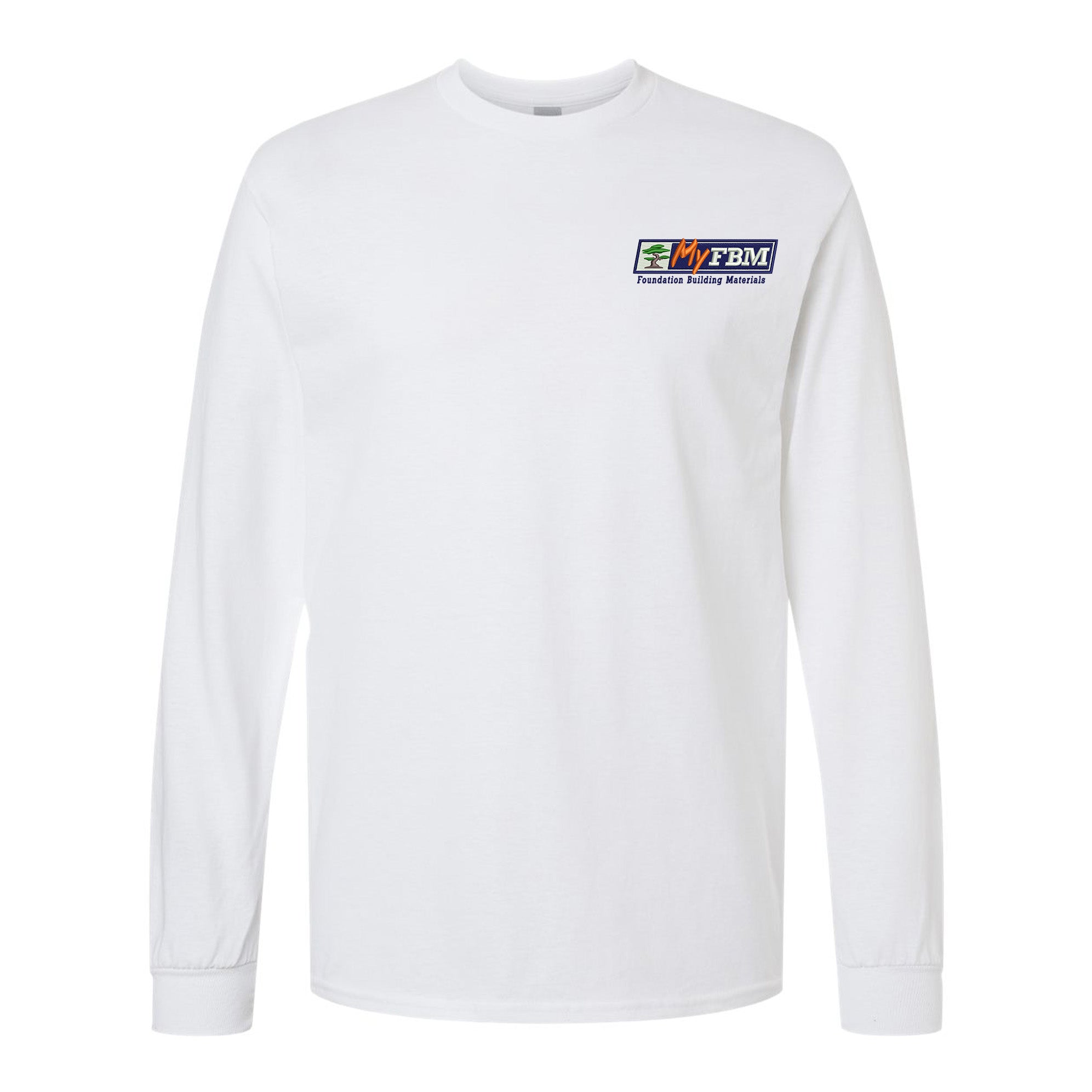 Gildan - Heavy Cotton™ Long Sleeve T-Shirt - (embroidery)