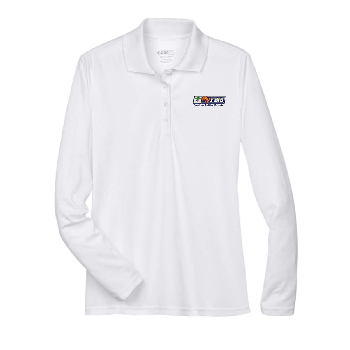 CORE365 Women's Pinnacle Performance Long Sleeve Piqué Polo - 78192