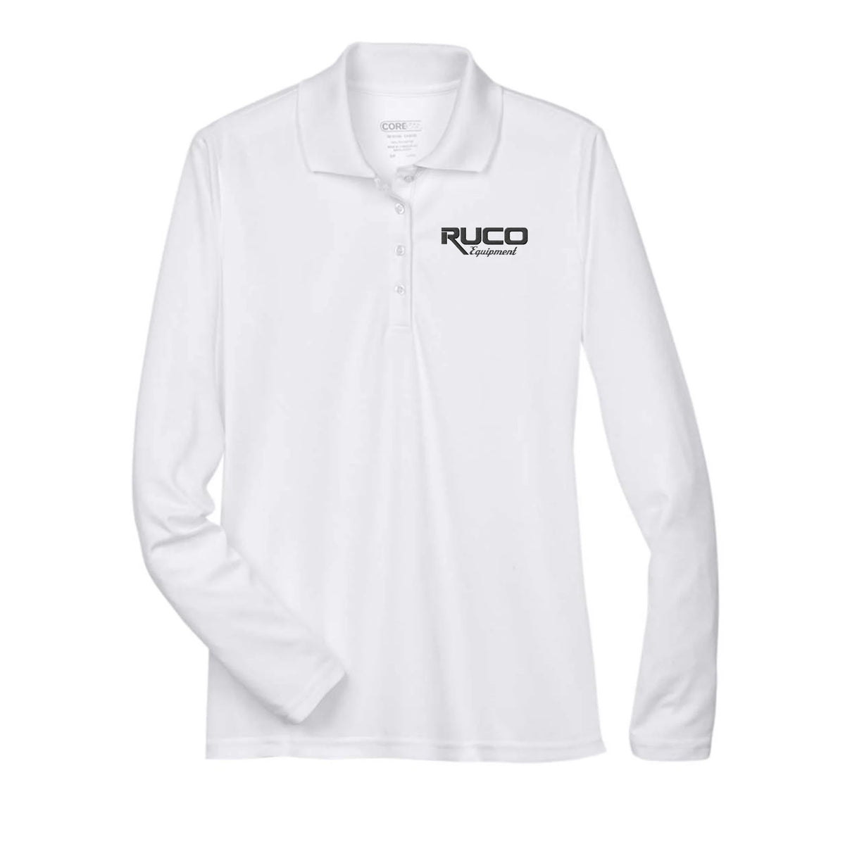 RUCO - CORE365 Women's Pinnacle Performance Long Sleeve Piqué Polo - 78192