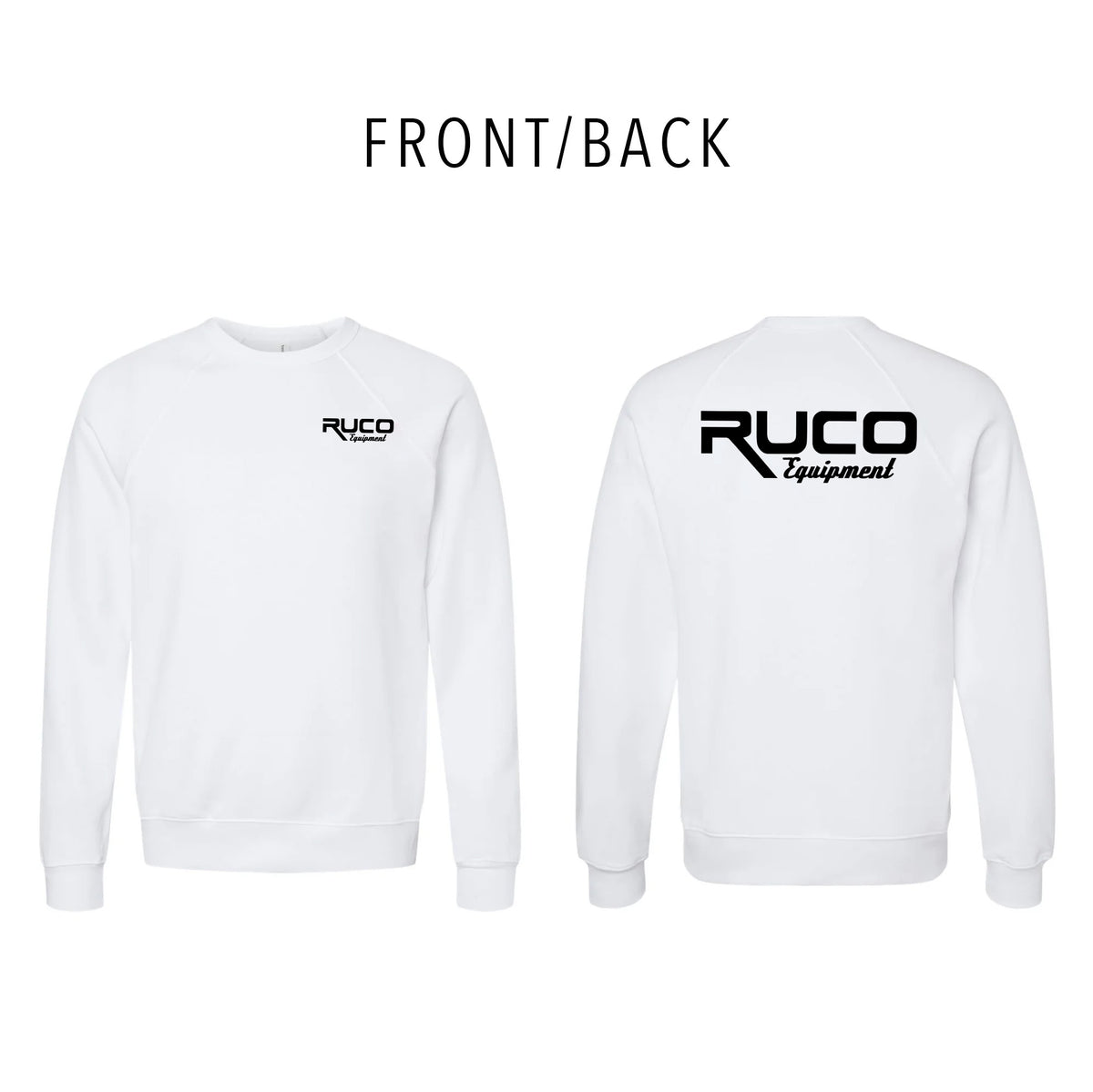 BELLA + CANVAS - Sponge Fleece Raglan Crewneck Sweatshirt - 3901