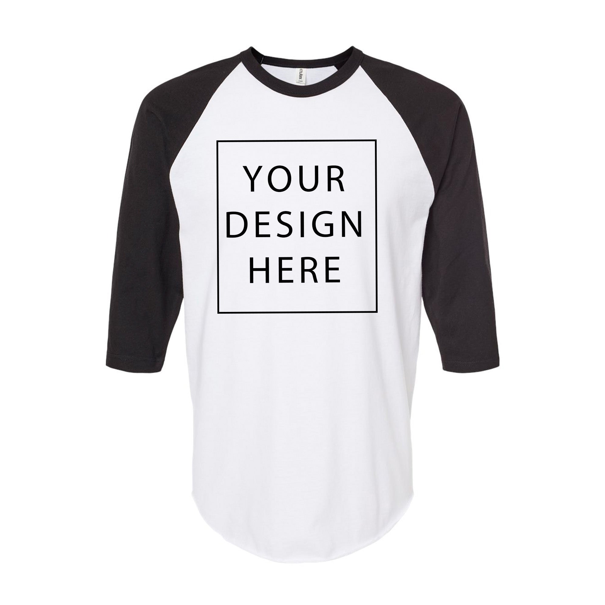 Tultex - Fine Jersey Raglan T-Shirt - Front
