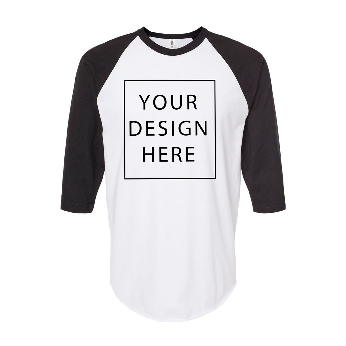 Tultex - Fine Jersey Raglan T-Shirt - Front