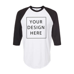 Tultex - Fine Jersey Raglan T-Shirt - Front