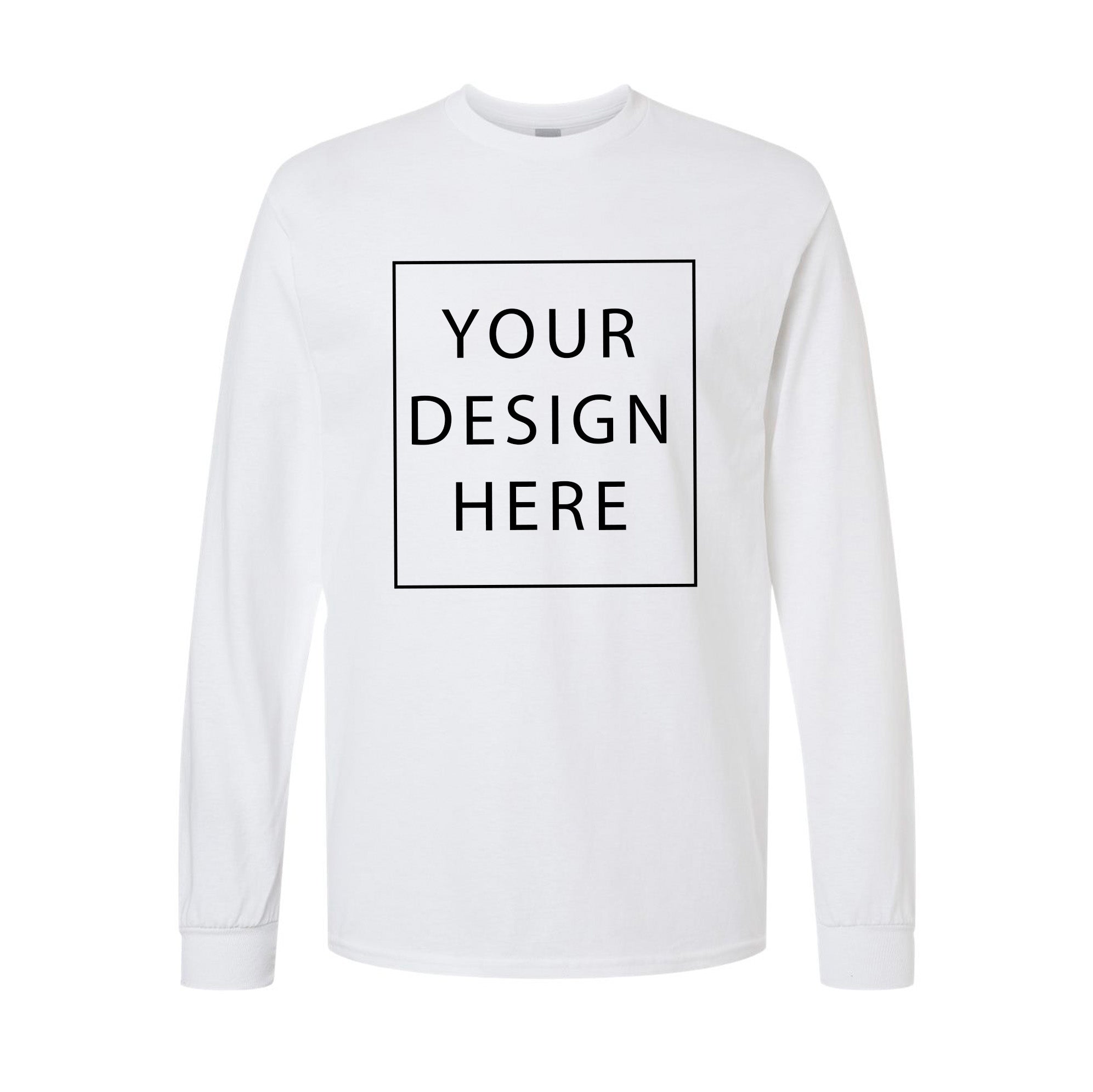 Gildan - Heavy Cotton™ Long Sleeve T-Shirt - Front