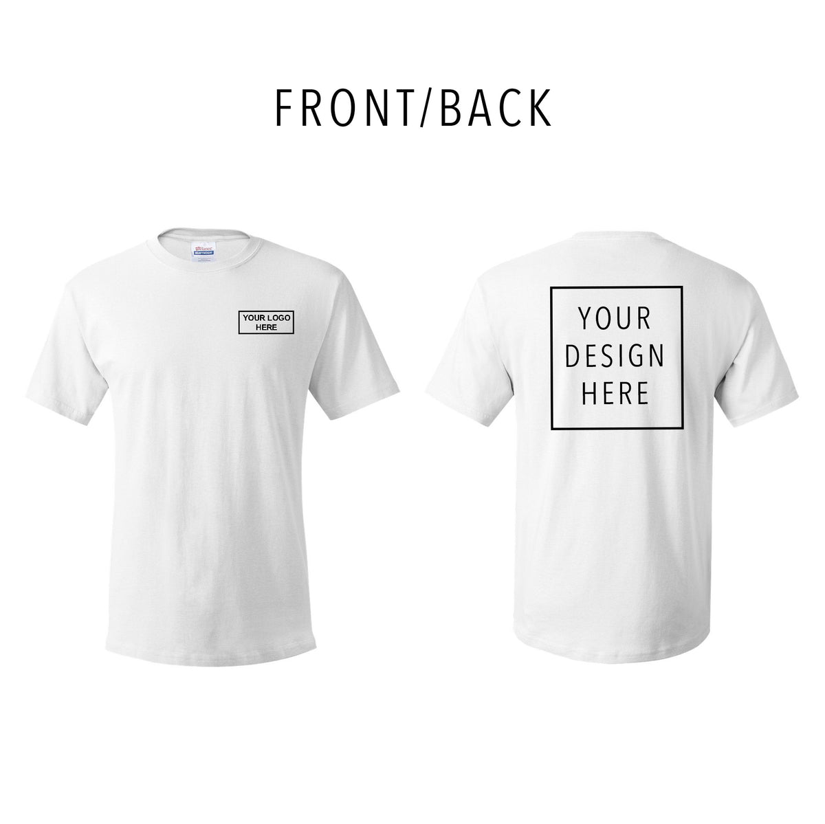 Hanes - Essential-T T-Shirt - Front/Back