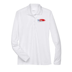 PROWALL - CORE365 Women's Pinnacle Performance Long Sleeve Piqué Polo - 78192