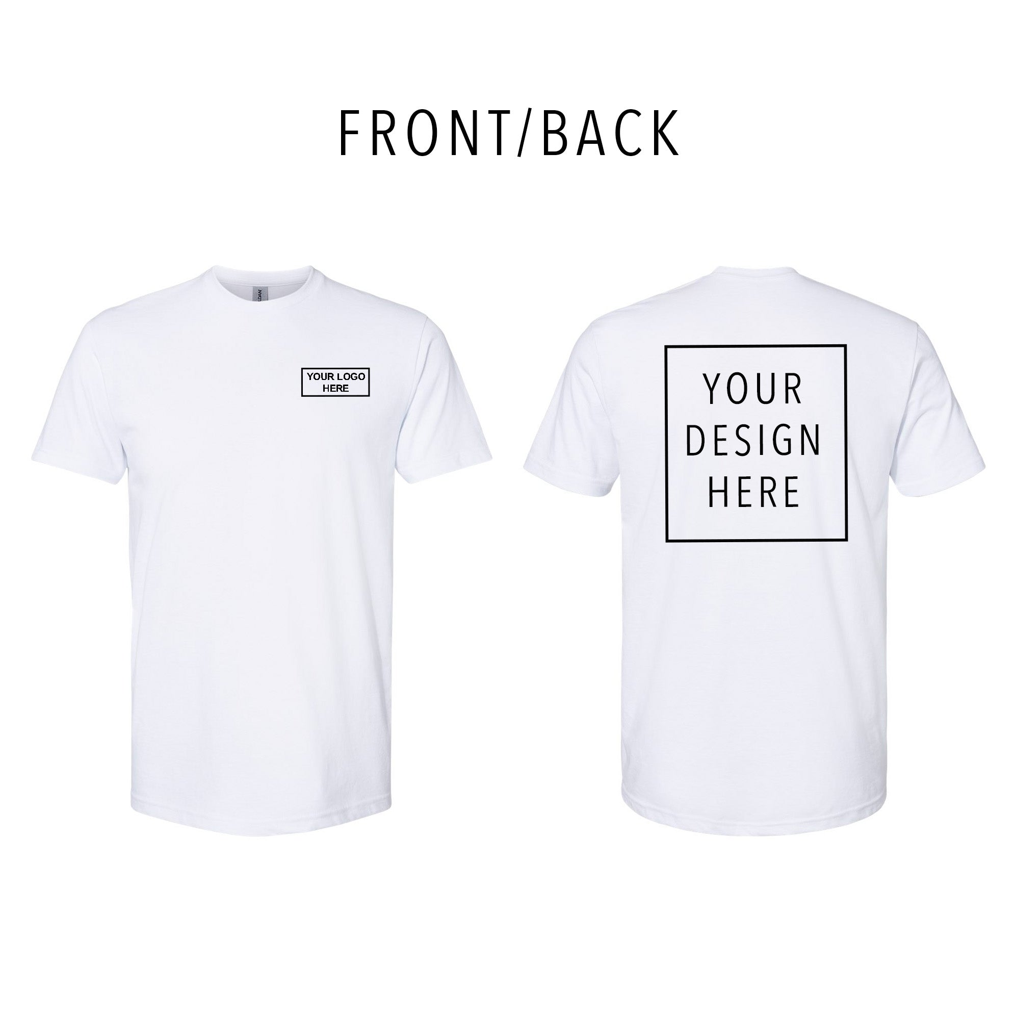 Gildan - Softstyle® CVC T-Shirt - Front/Back