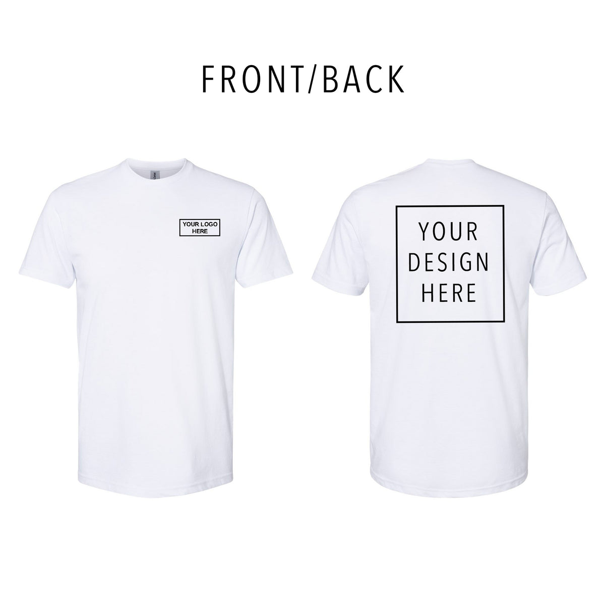Gildan - Softstyle® CVC T-Shirt - Front/Back