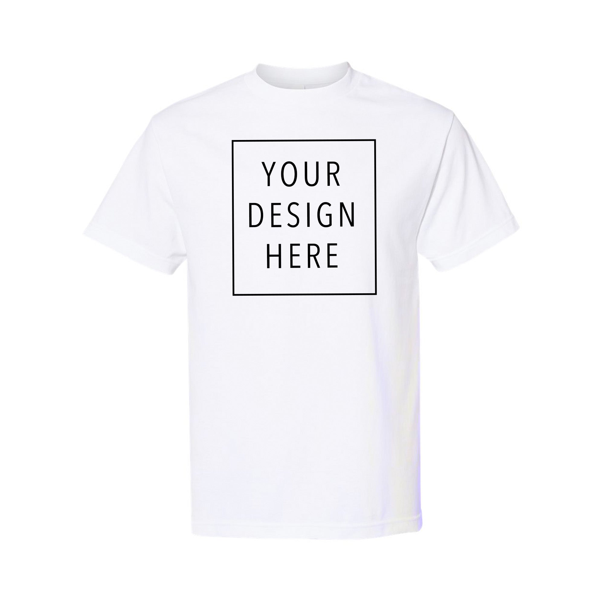 American Apparel - Heavyweight Cotton Tee - Front