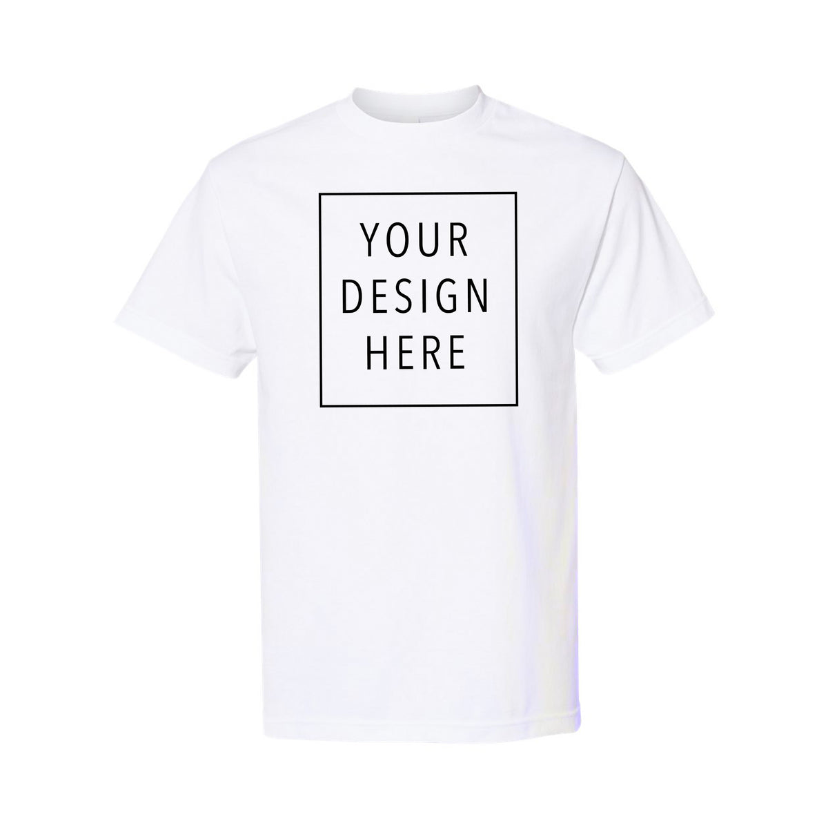 American Apparel - Heavyweight Cotton Tee - Front