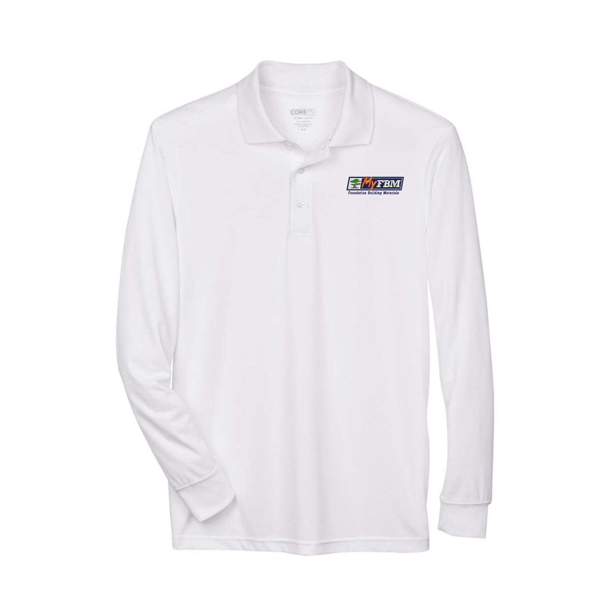 CORE365 Men's Pinnacle Performance Long Sleeve Piqué Polo - 88192