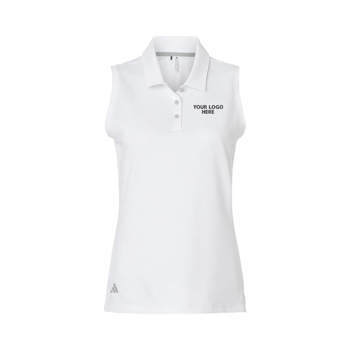 Adidas Women's Ottoman Sleeveless Polo - A1005