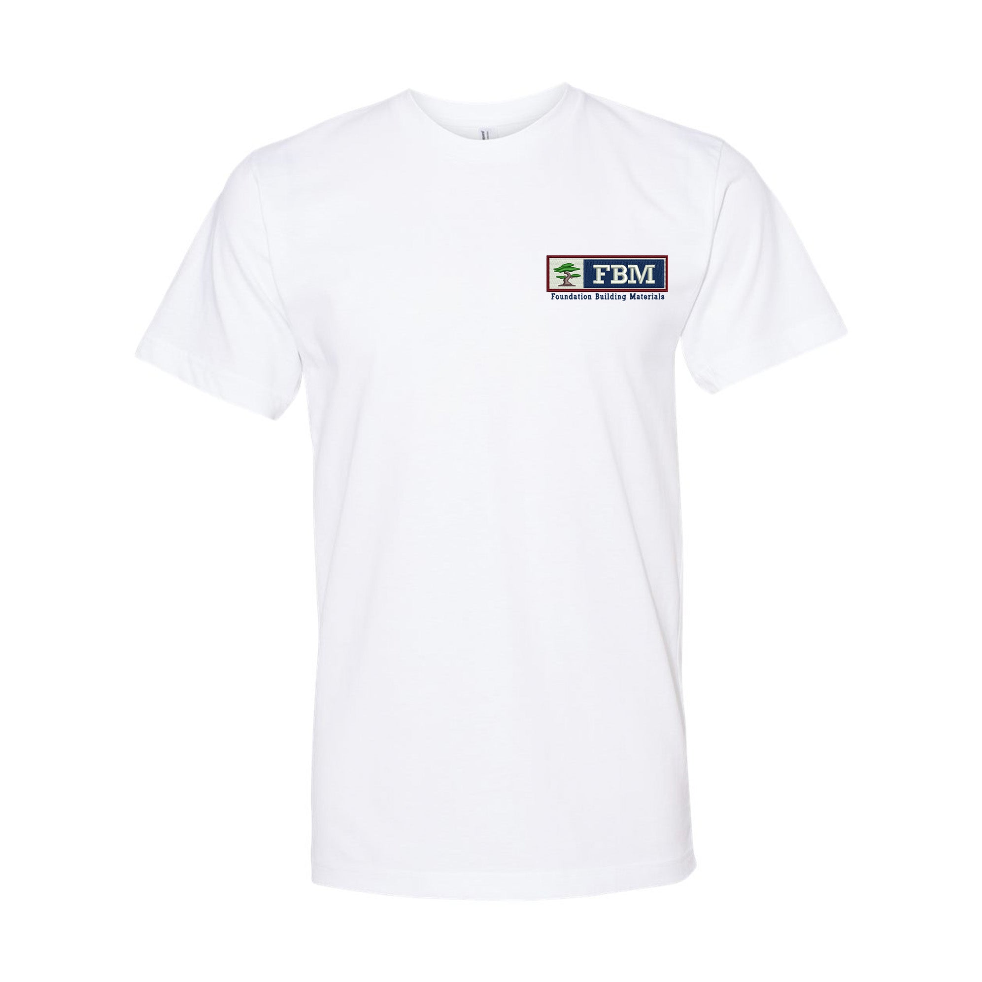 American Apparel - Fine Jersey Tee - (embroidery)