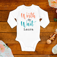 Worth The Wait Baby Bodysuit