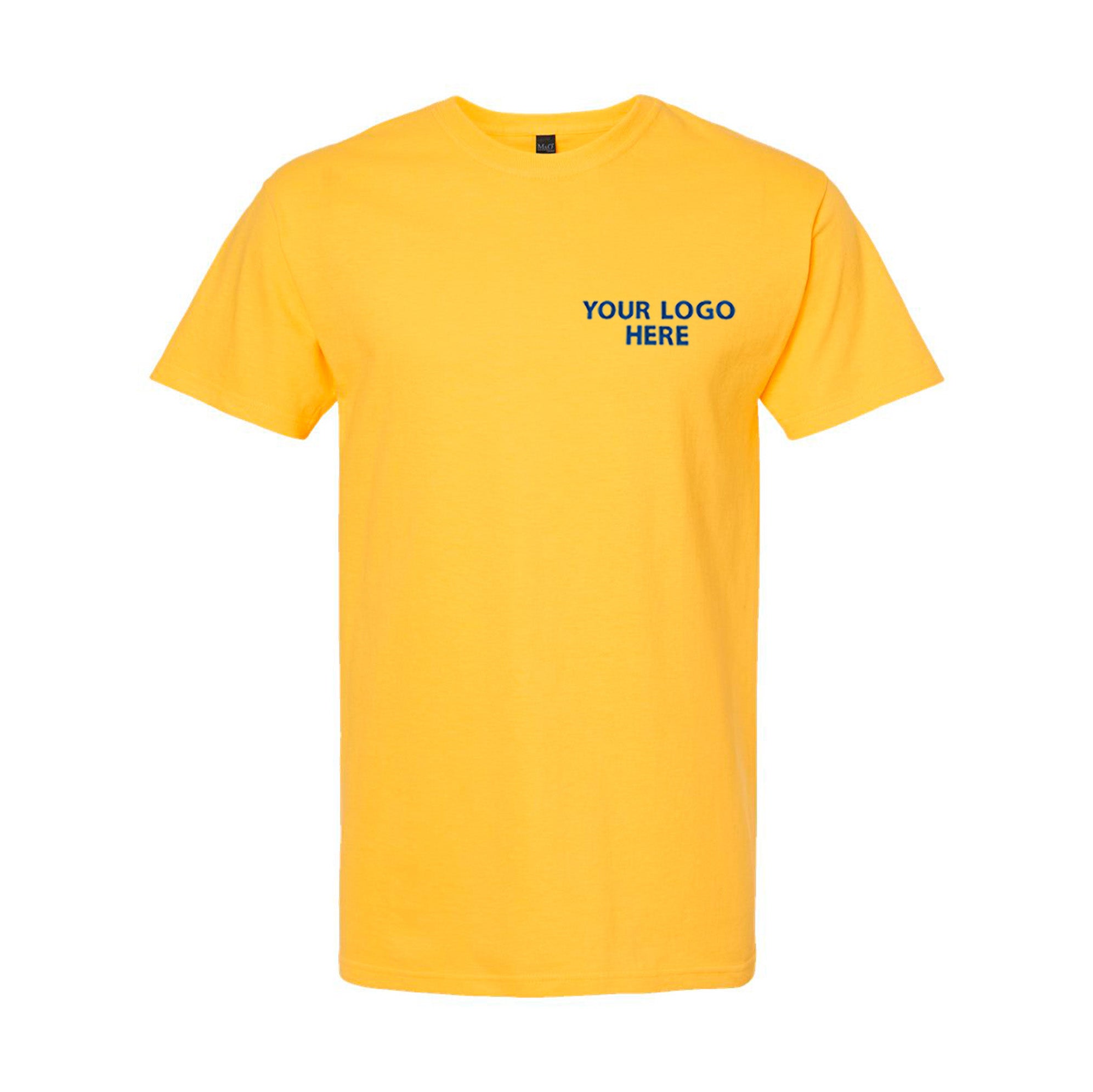 M&O - Gold Soft Touch T-Shirt - Front