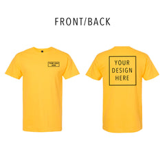 M&O - Gold Soft Touch T-Shirt - Front/Back