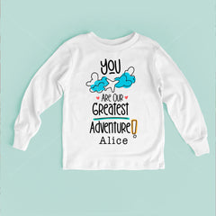 You Are Our Greatest Adventure Baby Bodysuit